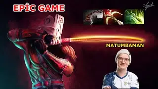 MATUMBAMAN Juggernaut Real Carry Killer 7.24 Dota 2