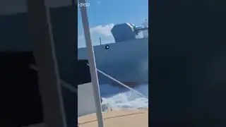 Chinese coast guards try to display force on the wrong ship #coastguard