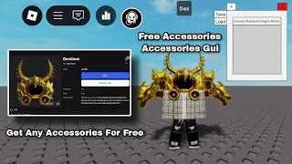 Roblox Accessories Gui Script