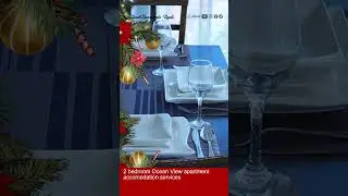 Dining Room during Xmas. #AirbnbChristmas #ChristmasGetaway #mombasa #beachapartments