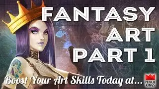 Yes, You Really *Can* Create Fantasy Art Characters Like This