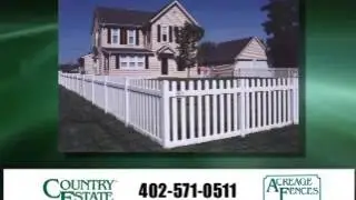 Acreage Fences PVC Fence Commercial