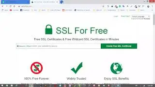 Free SSL Certificate Install   #SSL #install_SSL #SSL_Certificate #free_SSL