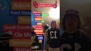 Oklahoma Football Schedule Prediction: Who next??