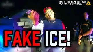 Fake Ice Agent Gets Caught By Police For This!