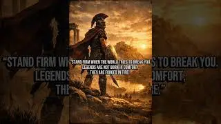 ''Comfort Never Built Legends'' #motivation#warrior#discipline#shorts#mindset