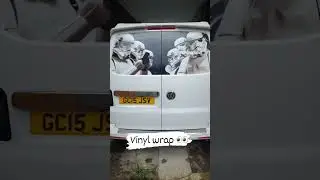 Stormtrooper VW T4 T5 T6 Vinyl sticker rear panel