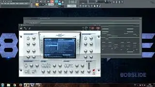 808 Slide making beat dark head Nexus fl Studio