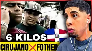 Cirujano Nocturno, El Fother - 6 KILOS // Esto es Rap puro🤯🇩🇴 | Reacci&oacute;n 