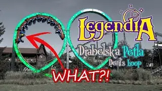 BACKWARDS on a 1988 Looping Coaster?! | CoasterCoon | Diabelska Pętla POV 4K 120FPS