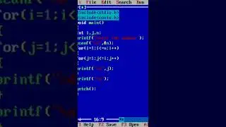 Masti with program//program me masti, print pattern c language coding #tips #computer #tech #short
