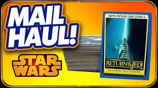 FINALLY! Vintage Star Wars Topps Cards ROTJ Series 2 - Mail Haul &ndash; EP 03