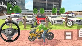 Modified Police Car 🚨 Gangster Life in Indian Streets | Open WorldGame game for android ❤️ 