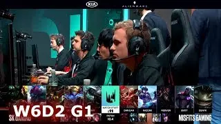 SK Gaming vs Misfits | Week 6 Day 2 S10 LEC Spring 2020 | SK vs MSF W6D2