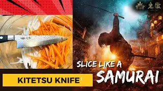 Love this RAZOR SHARP Kitchen Knife &ndash; Very Nice Samurai Slicer Indeed!