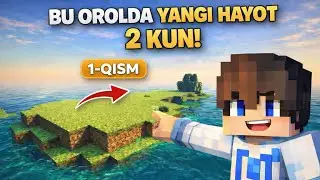 Bu Orolda Yangi Hayot! 1-QISM| BOD GAME  #minecraftuz