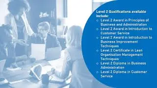 Business and Customer Service RQF Qualifications