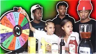 ULTIMATE SMOOTHIE CHALLENGE! ( GILLY THrEW UP!!)