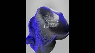 Houdini, Cinema4D and Redshift -  Swirl
