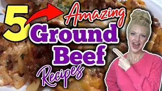 5⭐ новых РЕЦЕПТОВ ИЗ ГОВЯЖЬЕГО ФАРША, которые просты и невероятно вкусны!