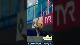 Beautiful Athletes - Emilia Nilsson GARRIP - Women Diving 3M PRELIMINARY - EAC - KYIV 2019
