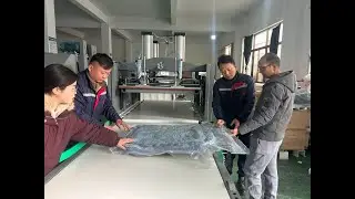 Develop a compressor for thick mattress manufacturing#manufacturing #machine #factory #diy
