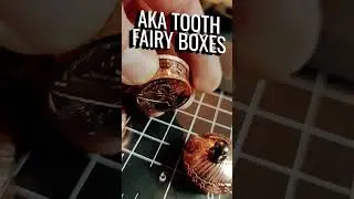 .999 Copper Incuse Indian Curiosity Boxes - AKA Tooth Fairy Boxes #diycrafts #coin #art