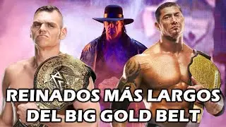 Los 10 Reinados más Largos del World Heavyweight Championship (Big Gold Belt)