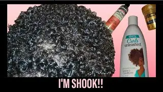 How to get EXTRA defined curls on TWA using ORS Curls Unleashed Leave in Conditioner/Review