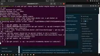 Install Docker and run Docker image on Ubutnu Linux