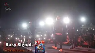 Busy Signal Live stream Full Concert In The Gambia