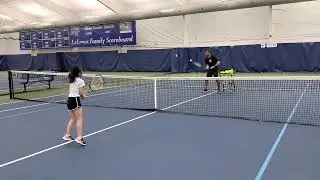 Cydia (7 year old) tennis prodigy w/ Tennis Professional Jason Ontog. 4-26-2022 **Golden Buzzer