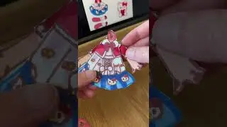 Hello kitty moveable paper doll!