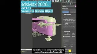 #3dsMax 2026.1  -  USD 0.11  Promote to 3ds Max Object