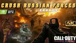 🔥HVI Rescue from Panic Room| MW2 Remastered – Mission 8: Exodus (Full Gameplay)