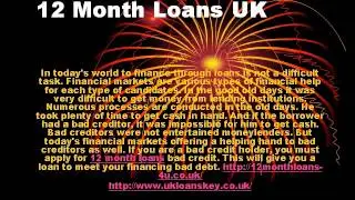 12 month loans