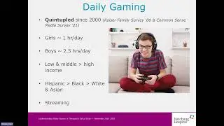 Nov. Clinical Grand Rounds | Understanding Video Games: A Therapist's Call of Duty w. Paul Weigle