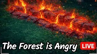 LIVE 🔴 The Forest Is ANGRY&hellip; Can I Survive 99 Nights?! 😱 #shorts