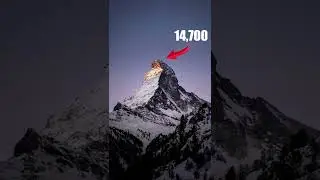 The Matterhorn is to Scale!