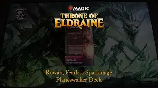Magic: The Gathering: Throne of Eldraine - Rowan, Fearless Sparkmage Planeswalker Deck