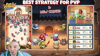 BEST Strategy For PVP & NEW Codes Evo Defense Merge TD