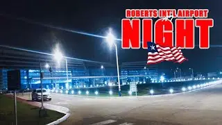 This is How Roberts International Airport Looks at Night in Liberia 2023