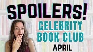 Celebrity Book Club Picks April 2025: Latest celebrity book club spoilers. GMA, Read With Jenna