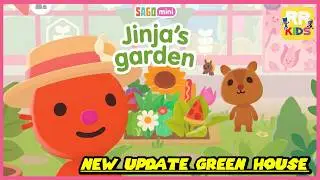Sago Mini Jinja's Garden - NEW AREA: New Area: Greenhouse!⭐#forkids
