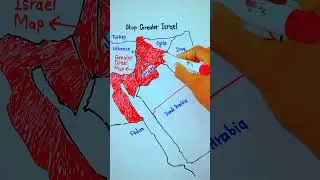 Greater Israel Map | What countries are in the greater Israel || 5min Knowledge