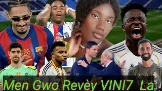 Vinicius Fè revoke Alonso ? Perez chwazi!  Brezilyen tranble lewòp.. Barça Refel Ankò?
