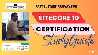 1- Sitecore 10 Developer certification:  Sitecore 10 certification study guide & practice questions