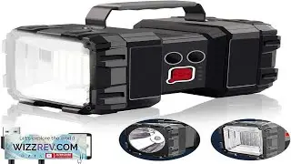 AlpsWolf Rechargeable Flashlight LED Spotlight Flashlight 10000 Capacity 1200LM 20h Review