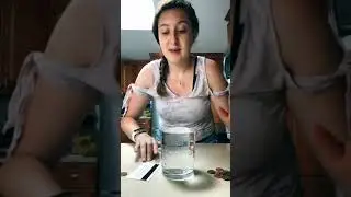 Coin trick science experiment #shorts #experiment