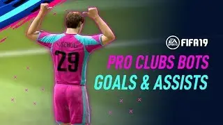 ФИФА 19 | Pro Клубы Боты Голы и голевые передачи